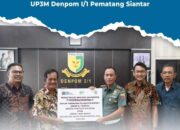 PTPN IV Bantu Pembangunan Pos Jaga UP3M Denpom I/1 Pematang Siantar