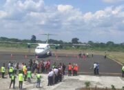 Penerbangan Perdana Maskapay Citilink Tasikmalaya-Jakarta di Bandara Lanud Wiriadinata Secara Resmi Dilepas oleh PJ Wali Kota Tasikmalaya