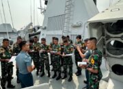 Taruna AAL Tingkat III Korps Pelaut Membuka Wawasan dengan Pengenalan Sewaco di Koarmada II Surabaya