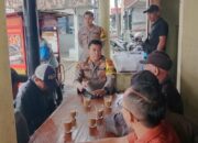 Kapolsek Cikijing Gelar Jum’at Curhat Dengan Warga Desa Sukamukti Dan Ojek Pangkalan Simpang Tiga Cikijing