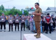 Plt Bupati H.Asmar Lepas 162 Casis Rekpro Bintara Polres Meranti