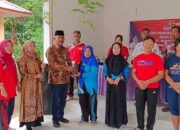 Kegiatan Pemerintah Desa Pancur Jaya Bersama Camat Rupat   Serahkan Bantuan Alat Pertanian Kepada Kelompok Tani