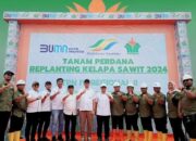 PTPN IV Regional II Gelar Tanam Perdana 1.600 Ha Sawit di Kebun Padang Matinggi