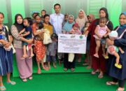 PTPN IV Regional II Melanjutkan Program Pengentasan Stunting kepada anak-anak di Kota Medan