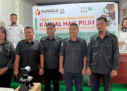 Bawaslu Kab.Asahan Launching Posko Kawal Hak Pilih Pemilihan Serentak Tahun 2024