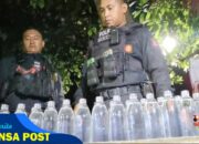 Cipta Kondisi Jelang Malam Tahun Baru, Polres Tasikmalaya Kota Intensifkan Razia Miras.