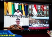 Panglima TNI Ikuti Rapat Virtual Bersama Presiden RI Bahas Pengendalian Inflasi dan Kebijakan Upah Minimum Tahun 2025