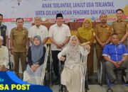 Wabup Labusel Ahmad Padli Membuka Acara  Bimbingan Sosial Kepada Keluarga Penyandang Disabilitas