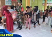 Peran Aktif Babinsa Andong Bersama Puskesmas Perangi Stunting di Wilayah Binaan