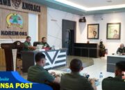 Korem 081/DSJ Terima Tim Dalproggar Kodam V/Brawijaya