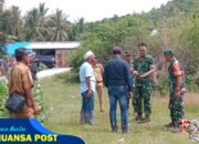 Dandim 1307/Poso Letkol Arm Edi Yulian Budiargo Tinjau Lokasi Rencana Pembangunan Dapur Sehat di Desa Toliba