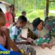 Satgas Yonif 131/BRS Anjangsana Dan Berikan Pelayanan Kesehatan Di Kampung Wembi Papua