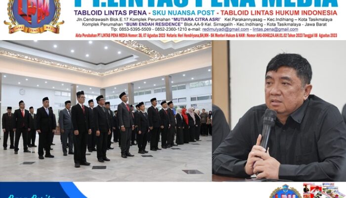 Lantik 42 Pejabat, Bupati Garut: Jabatan Adalah Amanah, Bukan Sekadar Seremonial