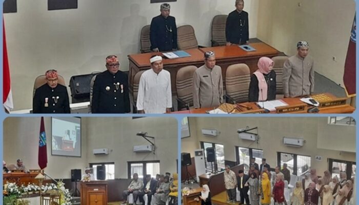 DPRD Kota Banjar Helat Rapat Paripurna Hari Jadi Ke-23, Inilah Capaian Banjar Masagi Tumbuh Istimewa