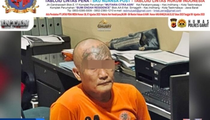 Dadang Buaya Kembali Berulah, Tagih Hutang Berujung Penganiayaan, Tim Sancang Polres Garut Mengamankannya  