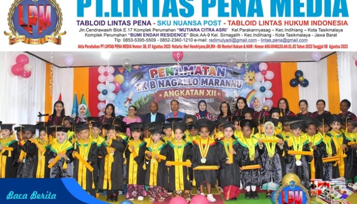 Kodim 1714/PJ dan Ibu Persit Hadiri Penyerahan Serta Penamatan Siswa TK B Nagalo Marannu Angkatan XII Tahun Pelajaran 2025/2026