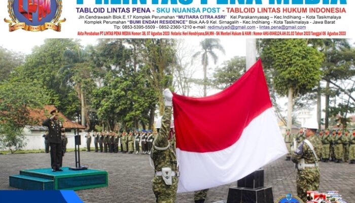 Dandim 0612/Tasikmalaya Pimpin Upacara Peringatan Hari Lahir Pancasila Tahun 2026