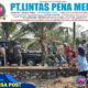 Satgas TMMD Ke 129 Kodim 0612/Tasikmalaya Kejar Tuntas pembangunan TPT di Kampung Situ Desa Parungponteng