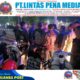Sat Binmas Beri Imbauan Humanis Kepada Komunitas Vespa di Depan Gedung DPRD