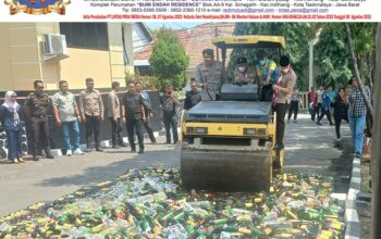 Dukung Pemberantasan Miras dan Obat Terlarang, Pemkab Majalengka Bersinergi dengan Polres dalam Menjaga Kamtibmas.