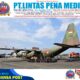 Hercules TNI AU Kembali Tiba di Lanud Sjamsudin Noor, Bawa Ratusan APD Bantuan Kemhan RI dan Masker Dari Puskes TNI AU Untuk Perkuat Penanganan Karhutla Kalsel
