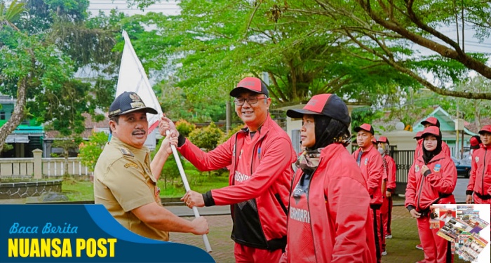 Bupati Pangandaran Melepas Kontingen Porsenitas X Untuk Bertanding di Majalengka