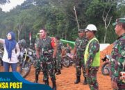 Jaga Motivasi Prajuritnya, Pangdam XII/Tpr Kunjungi Pos Pengamanan Perbatasan RI-MLY