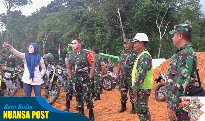 Jaga Motivasi Prajuritnya, Pangdam XII/Tpr Kunjungi Pos Pengamanan Perbatasan RI-MLY