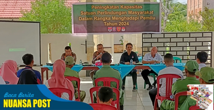 Jelang Pemilu 2024, Satuan Pol-PP Mesuji Gelar Kegiatan Terkait Peningkatan Kapasitas Satlinmas di 7 Kecamatan Sekabupaten Mesuji.