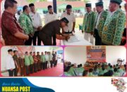 Penandatanganan Kerjasama Pendampingan Hukum Kejari Tulang Bawang Barat dengan Seluruh Kepalo Tiyuh