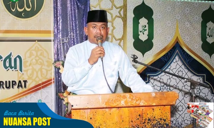 Camat Rupat Resmi Buka STQ Tingkat Desa Darul Aman 1444 H