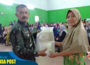 Pemdes Tanjungsari Kecamatan Sukaresik, Kembali Salurkan Bantuan Sosial Pangan Beras Tahap Ke-3