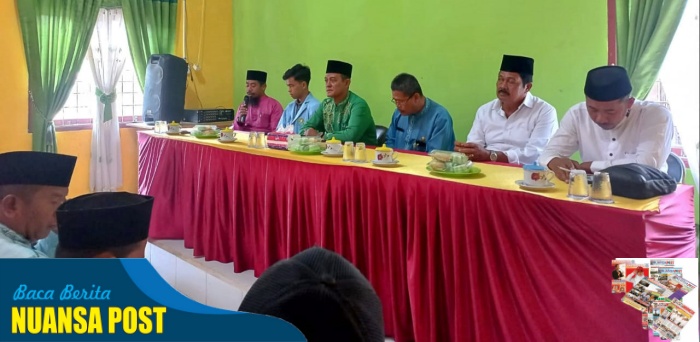 Kepala Desa Sukarjo Mesim Sambut Kedatangan Mahasiswa Kukerta UNRI Tahun 2023,