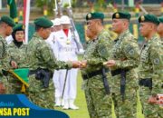 Pangdivif 2 Kostrad Pimpin Upacara Serah Terima Jabatan Pamen Satjar Divif 2 Kostrad