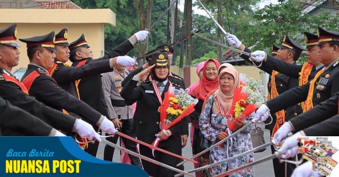 Kapolres Tasikmalaya Kota Pimpin Upacara Pelepasan Purna Tugas Personel Polri dan ASN