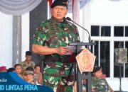 Pangdam I/BB Dampingi Panglima TNI Berangkatkan Satgas Pamtas Statis RI-PNG Yonif 122/TS dan Yonif RK 111/KB