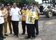 Presiden Jokowi Tinjau Perbaikan Infrastruktur Jalan di Provinsi Bengkulu