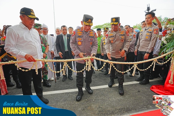 Resmikan Rumah Sakit dan Polres Tapsel, Kapolri Tegaskan Beri Pelayanan Terbaik