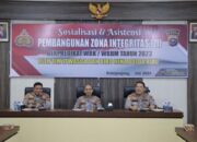 Polda Riau Gelar Sosialisasi dan Asistensi Pembangunan ZI berpredikat WBK dan WBBM di Polres Meranti