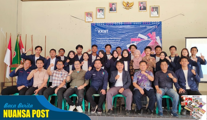 Wakili Pj.Bupati Mesuji, Kepala Bappelitbangda Lepas 22 Mahasiswa KKN Kembali Ke Kampus IPB