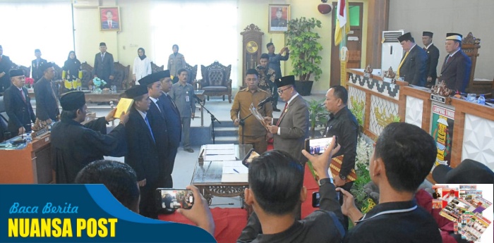 Rapat Paripurna DPRD Lampung Timur Dihadiri Bupati Dawam Rahardjo