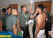 Kasdam I/BB Pimpin Sidang Parade Penerimaan Caba PK TNI AD TA 2023 Keagamaan, Keahlian, Atlet dan Reguler Wanita Panda Medan