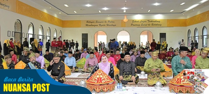 Sempena Hari Jadi Bengkalis Ke 511 Pemerintah Bersama LAMR Lakukan Kenduri Adat