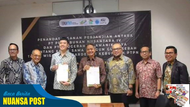 Kembangkan Bisnis Agrowisata, PTPN IV Jalin Kerja Sama dengan PT ASJ