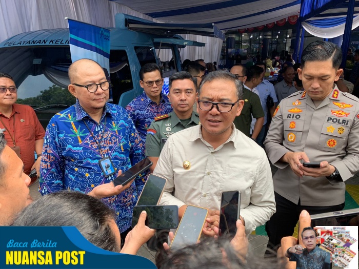 Tingkatkan Pelayanan Air Bersih, Plt. Bupati Bogor Resmikan Command Center Perumda Air Minum Tirta Kahuripan