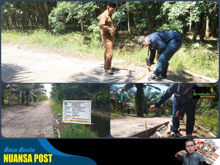 Pemerintah  Desa Sungai Cingam Berhasil Laksanakan Program BERMASA Bupati Bengkalis Memperbaiki Jalan Sidomulio Dusun (11) Sri Makmur