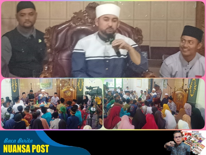 Safari Dakwah Habib Ahmad Al Habsyi di Masjid Al-Muttaqin Kp Serdang Kecamatan Muaradua