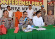 Polres Mesuji Gelar Konfrensi Pers Atas Kasus Pencurian dan Pembunuhan di Desa Panggung Jaya