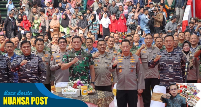 Panglima TNI dan Kapolri Apresiasi Kegiatan Bakti Sosial dan Kesehatan ALTAR '89 yang Diikuti Ribuan Peserta di Kota Tasikmalaya