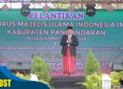 Hadiri Pelantikan MUI, Bupati Pangandaran : Peran MUI Sangat Penting Dalam Menjaga Umat